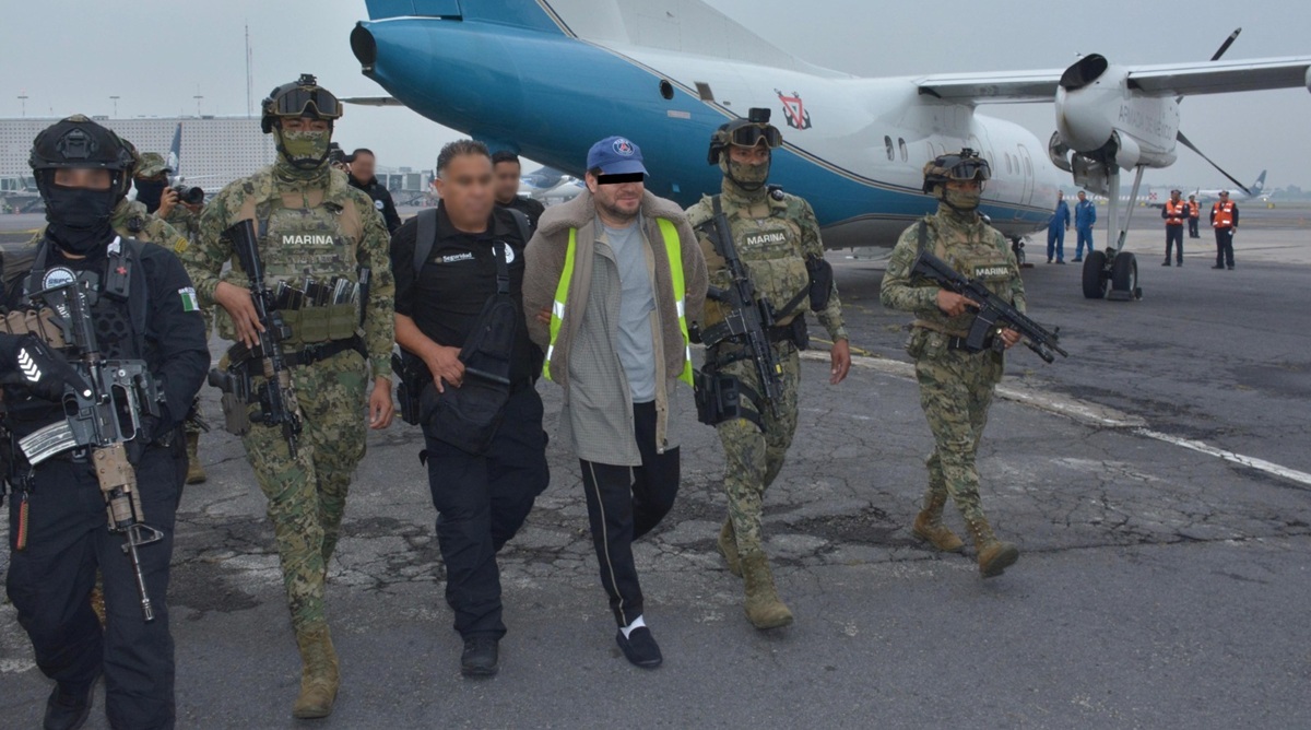 Detención de Miguel Ángel 'N' alias 'Capitán Sol'