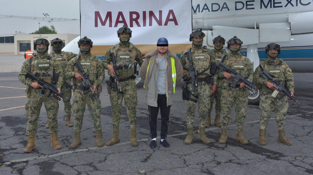 Detención de Miguel Ángel 'N' alias 'Capitán Sol'