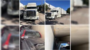 detienen a chofer que transportaba vehiculos de presunto contrabando en los mochis