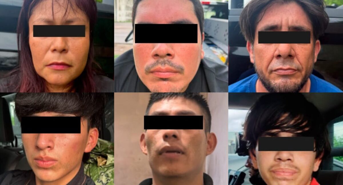 Detienen a una mujer y cinco hombres en Mazatlán y El Rosario, Sinaloa; aseguran armas y carros