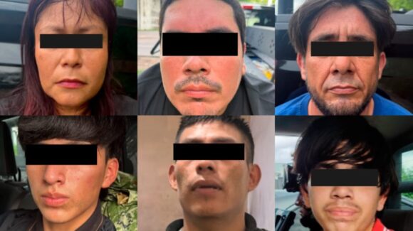 Detienen a una mujer y cinco hombres en Mazatlán y El Rosario, Sinaloa; aseguran armas y carros