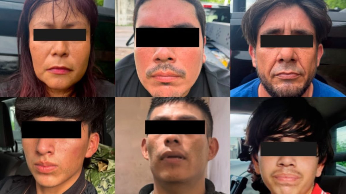 detienen a una mujer y cinco hombres en mazatlan y el rosario sinaloa