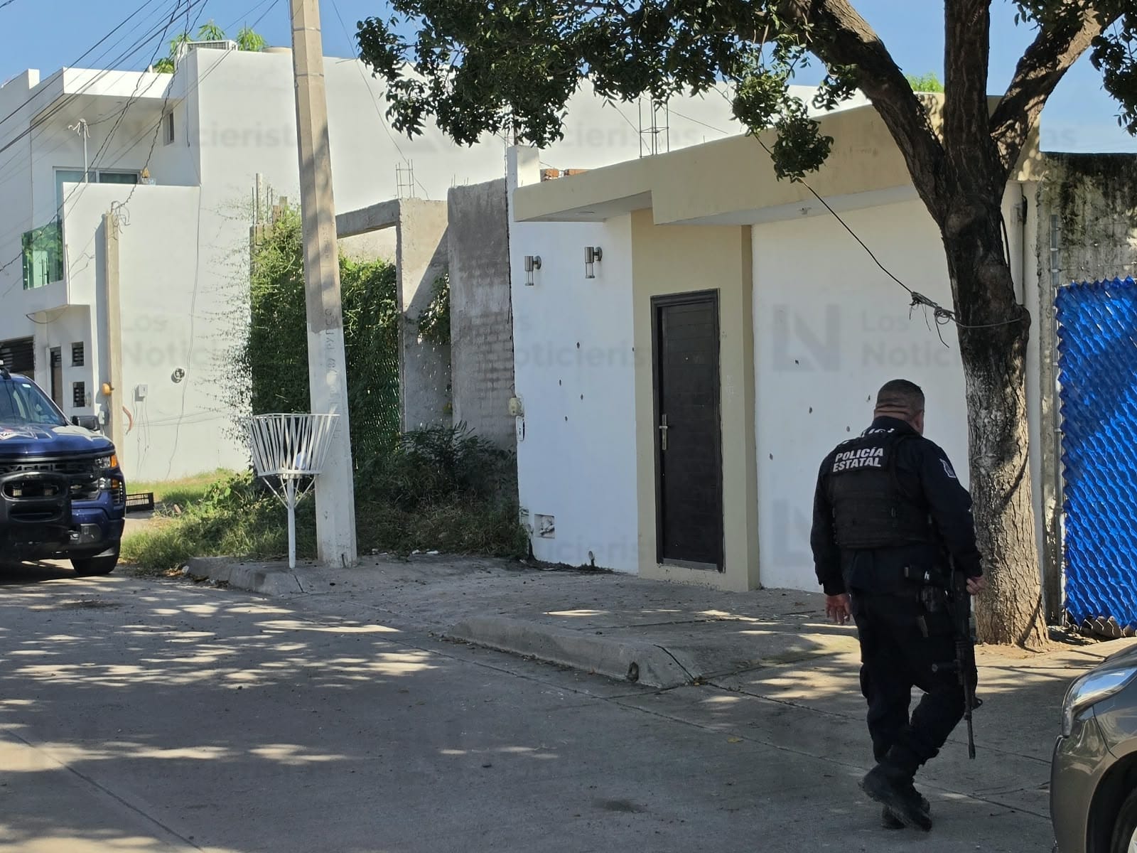 Domicilio atacado a balazos en la Laureles pinos de Culiacán