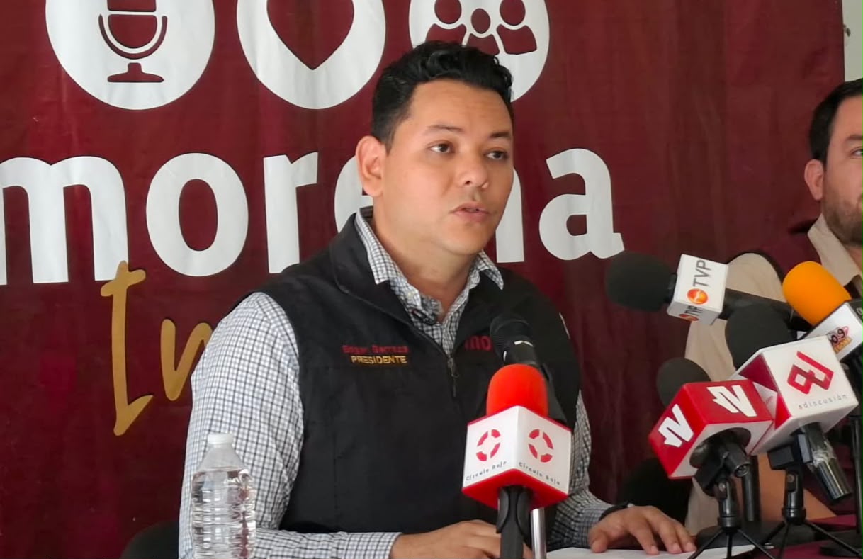 Presidente del Comité Ejecutivo Estatal de Morena en Sinaloa, Edgar Barraza Castillo