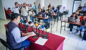 “Mientras no exista un nombre, estamos hablando de puros mitotes”: Édgar Barraza sobre supuesto apoyo de morenistas a Mario Zamora