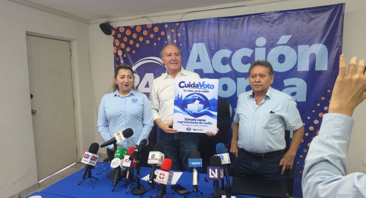 PAN Culiacán lanza la iniciativa “Cuida tu voto” con el modelo implementado en Venezuela por María Corina