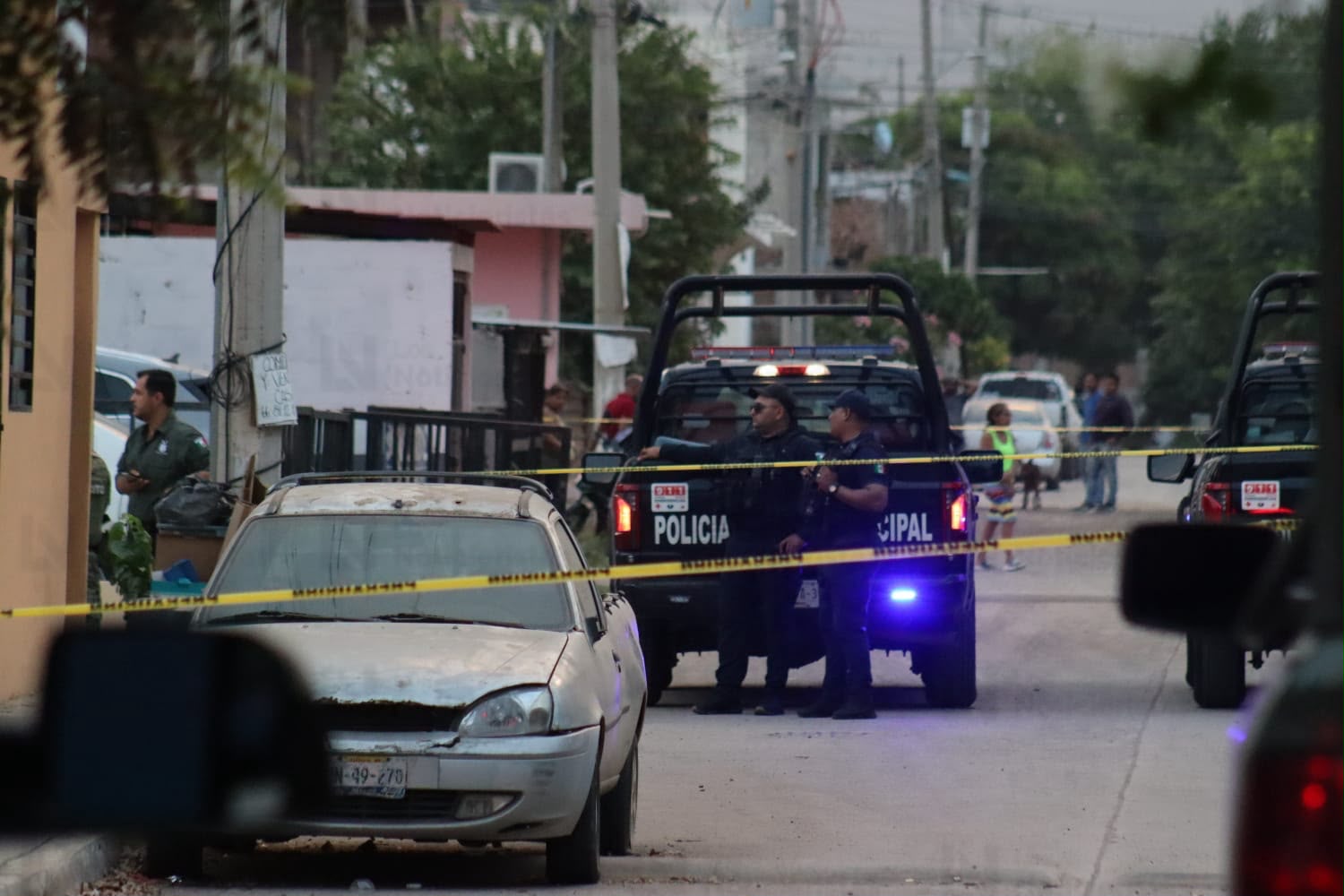 Ejecutado en la Salvador Allende, en Mazatán