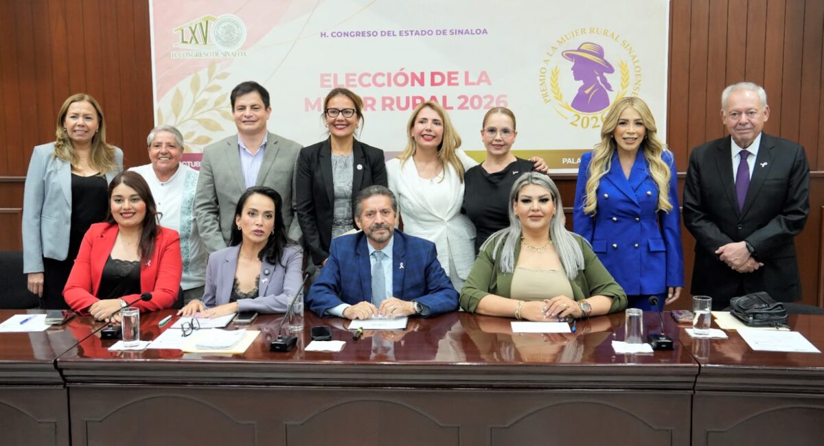 Congreso del Estado elige a Analai Sipatly para recibir el Premio a la Mujer Rural 2026 en Sinaloa