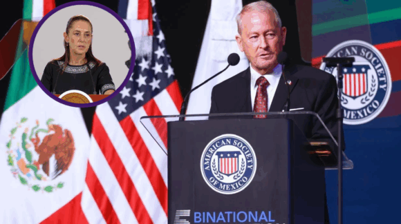 Sheinbaum reconoce apoyo de Ron Johnson, pero admite diferencias con el embajador