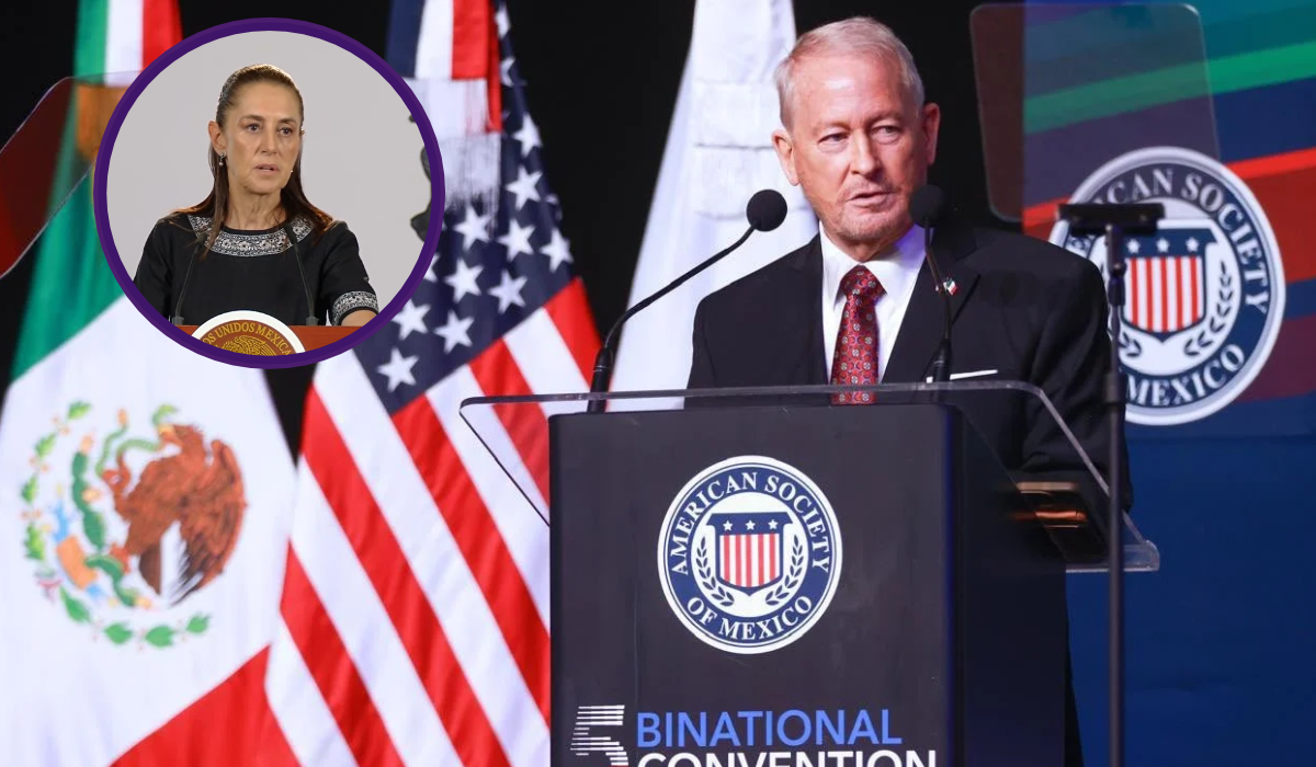 Sheinbaum reconoce apoyo de Ron Johnson, pero admite diferencias con el embajador