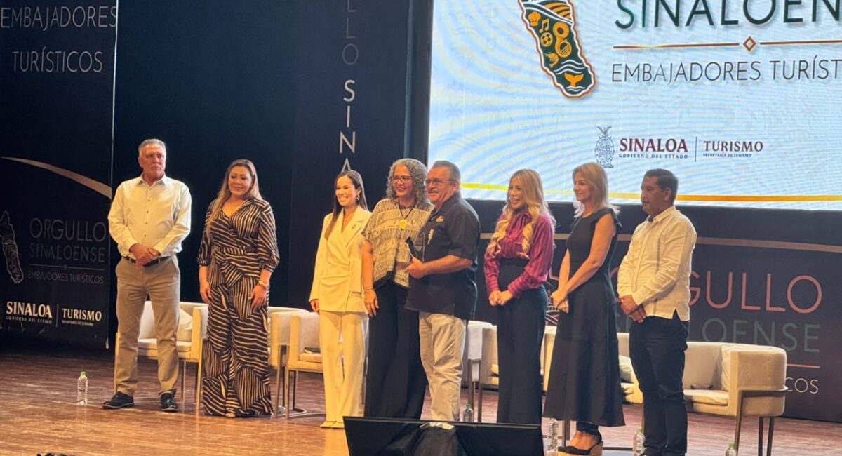 Orgullo Sinaloense reconoce a embajadores turísticos; premian lo mejor de gastronomía y hotelería