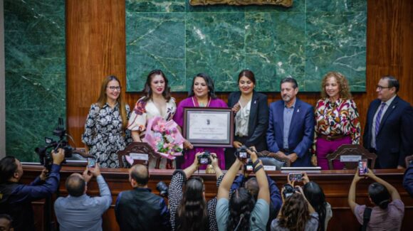 Congreso de Sinaloa reconoce a Analai Sipatly Valenzuela con el Premio a la Mujer Rural 2026