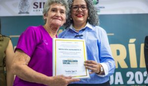 Graciela Domínguez reconoce vigilancia ciudadana en Premio de Contraloría Social 2026