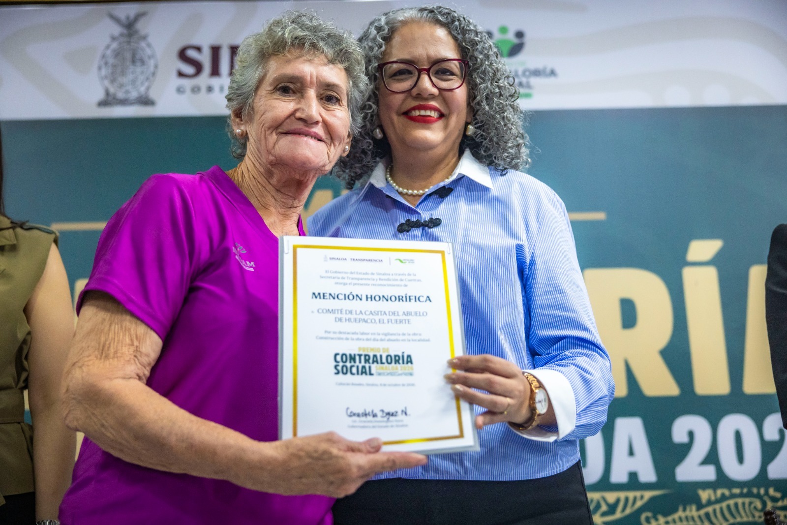 Entregan Premio de Contraloría Social 2026