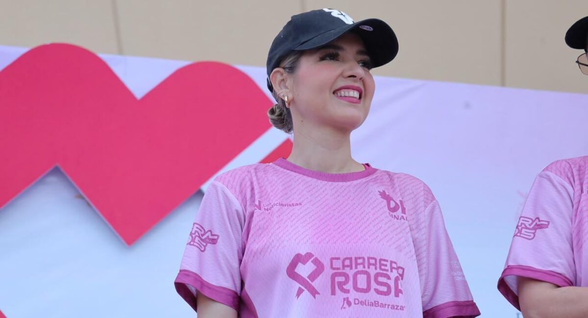 Estrella Palacios se suma a la Carrera Rosa y anuncia 300 estudios gratuitos para mujeres en Mazatlán, Sinaloa