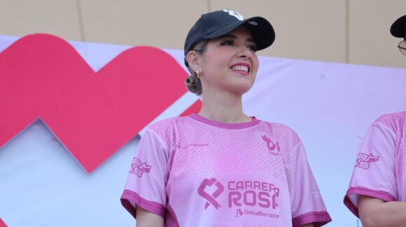 Estrella Palacios se suma a la Carrera Rosa y anuncia 300 estudios gratuitos para mujeres en Mazatlán, Sinaloa