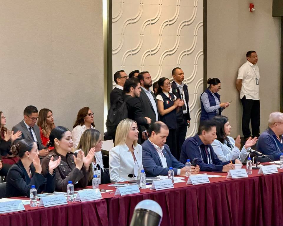 Estrella Palacios en el encuentro para la Estrategia Nacional de Atención de las Causas en CDMX