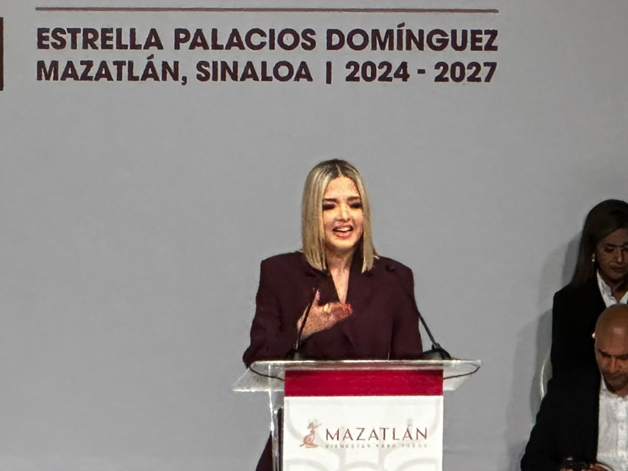Estrella Palacios rinde Segundo Informe de Gobierno