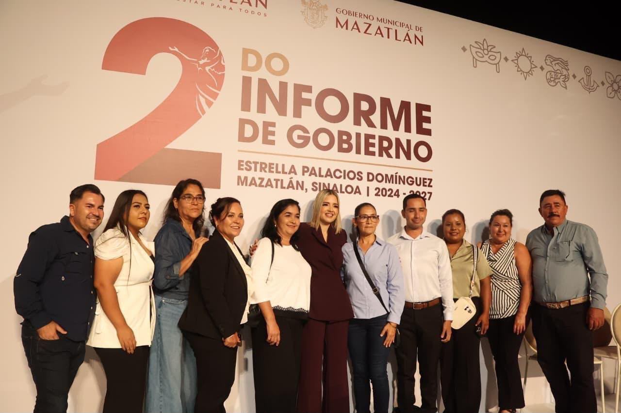 Estrella Palacios rinde Segundo Informe de Gobierno