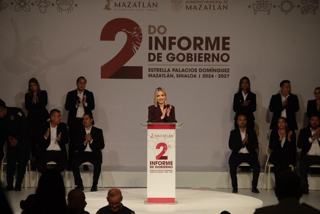 Estrella Palacios rinde Segundo Informe de Gobierno