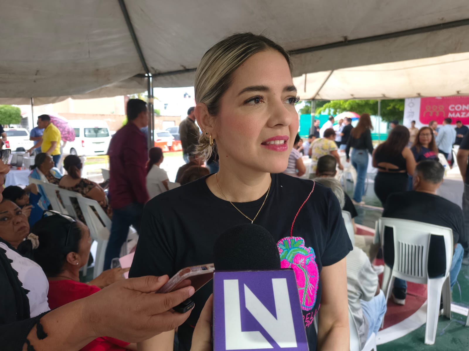 Estrella Palacios, alcaldesa de Mazatlán