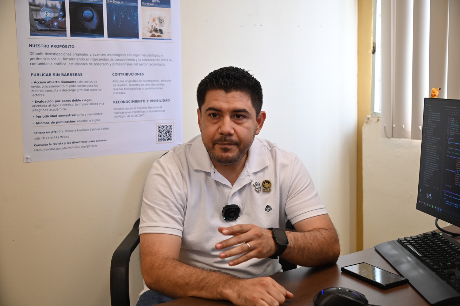 Estudiante del Doctorado en Ciencias de la Información de la UAS realizará estancia de investigación en Japón