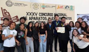 Estudiantes de la Preparatoria Dr. Salvador Allende de la UAS conquistan el primer lugar nacional en física, con proyecto experimental de bajo costo sobre el número de Reynolds