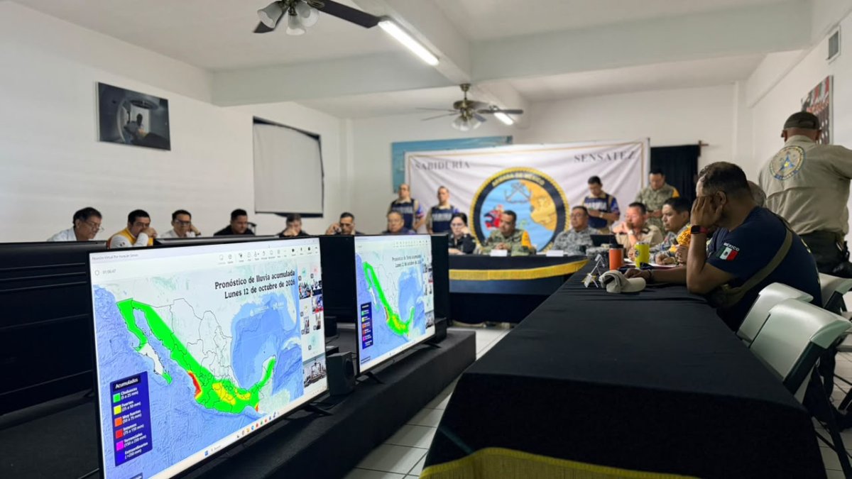 evacuaciones en zonas costeras de mazatlan ante huracan simon programa