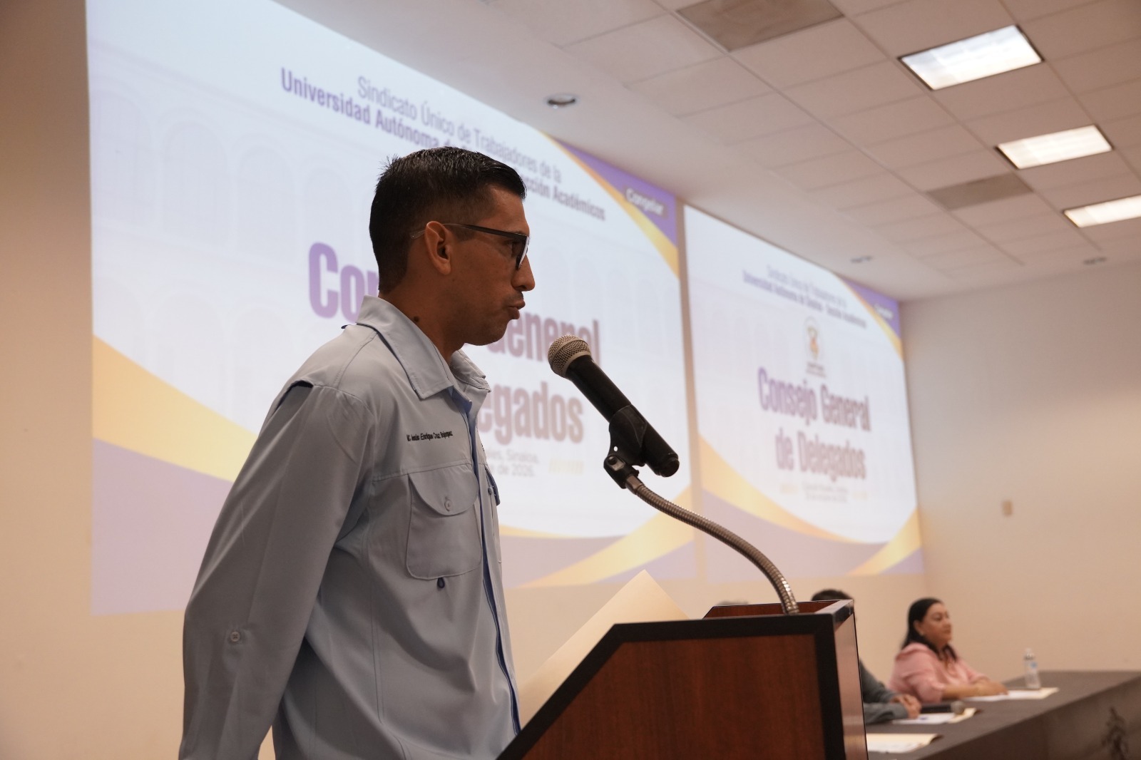 Dagoberto Guzmán es electo como nuevo dirigente del SUNTUAS Académicos