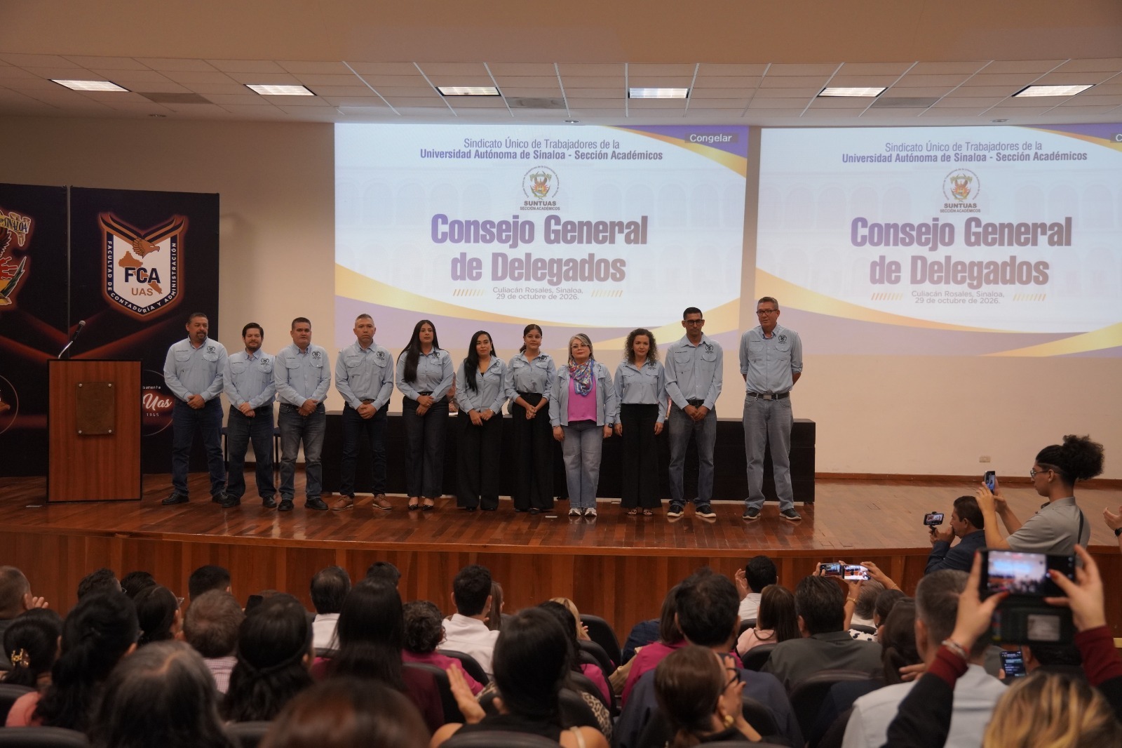 Dagoberto Guzmán es electo como nuevo dirigente del SUNTUAS Académicos