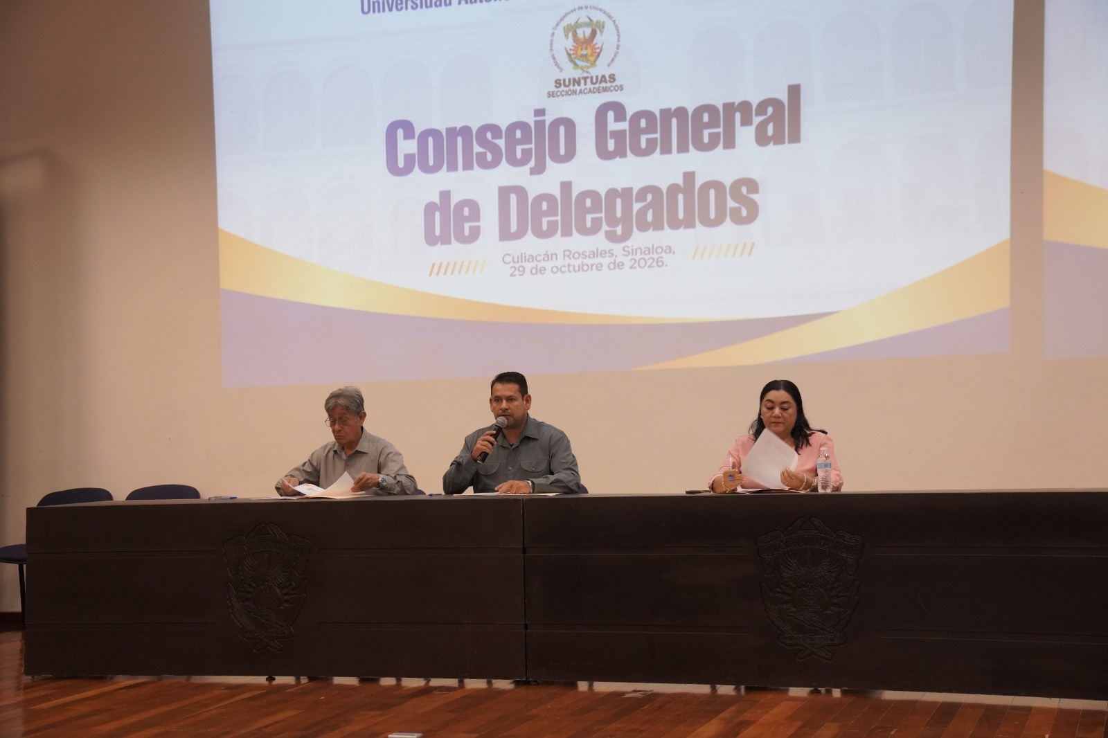 Dagoberto Guzmán es electo como nuevo dirigente del SUNTUAS Académicos