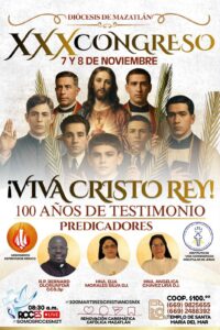 Congreso en Mazatlán "Viva Cristo Rey