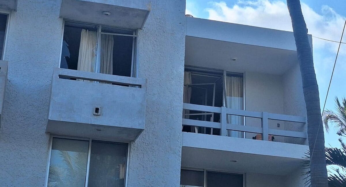 Explosión por acumulación de gas deja un lesionado en condominio de Cerritos, en Mazatlán, Sinaloa