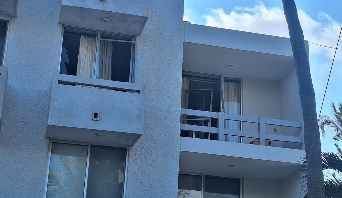 Explosión de gas en condominios de Cerritos, en Mazatlán