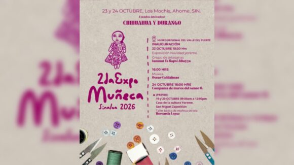 Expo Muñeca 2026 rendirá homenaje a Rosalba Rojo Golden en Los Mochis