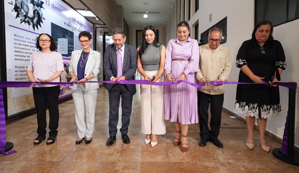 Congreso de Sinaloa inaugura exposición “El derecho de las mujeres a votar y ser votadas”