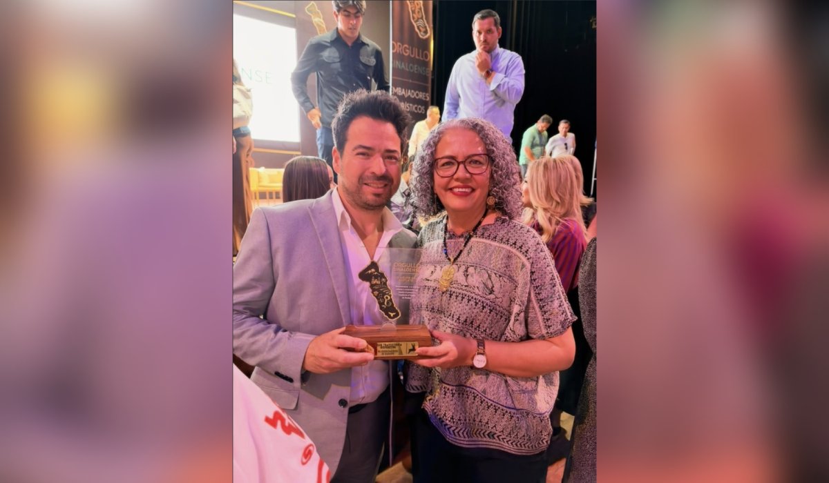 Fernando García Magallán con Graciela Domínguez