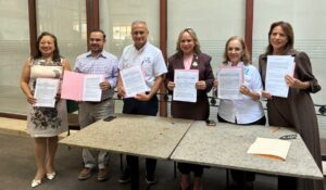 Ammje Los Mochis firma seis convenios para acercar a mujeres la prevención y salud en cáncer de mama en octubre