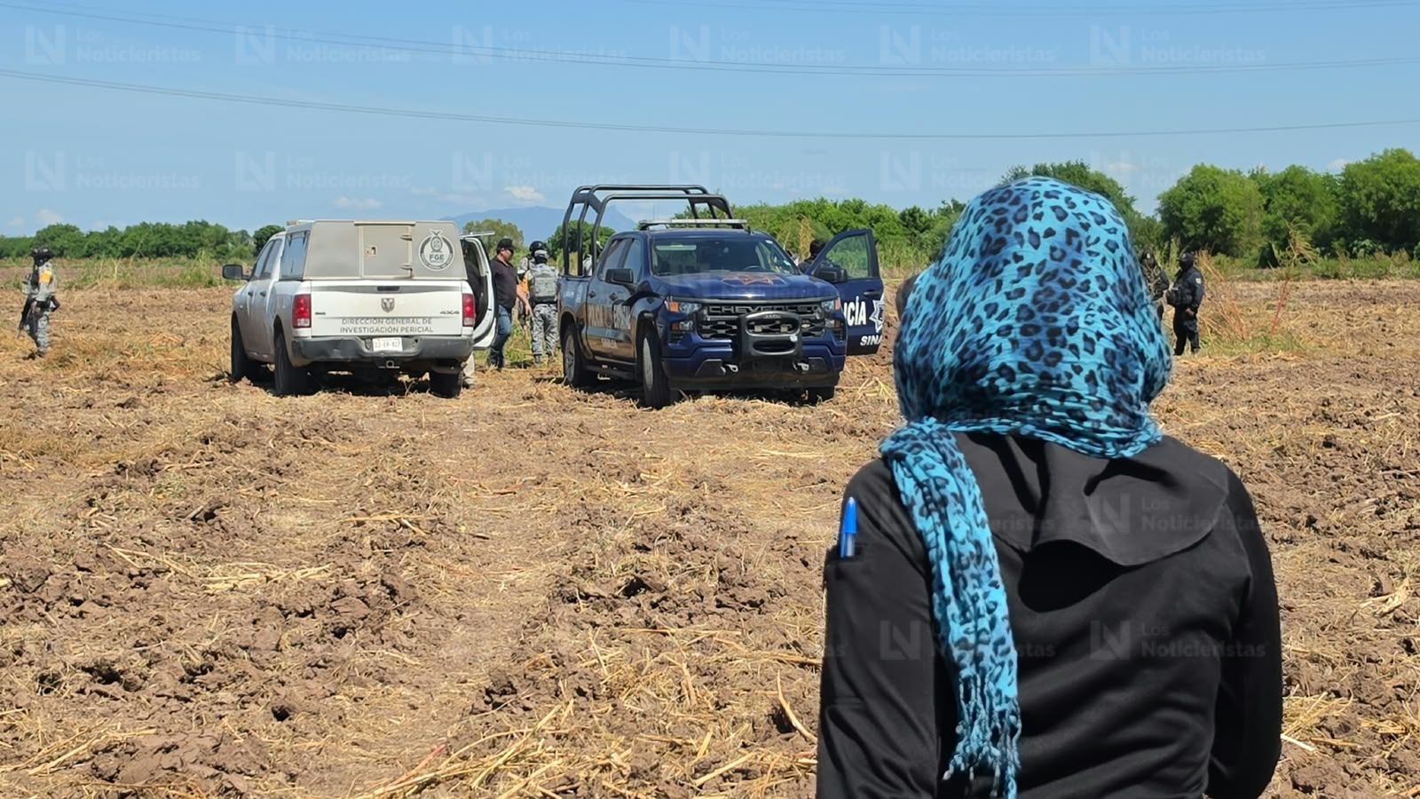 Encuentran fosa clandestina cerca del Campo Romero, Navolato,