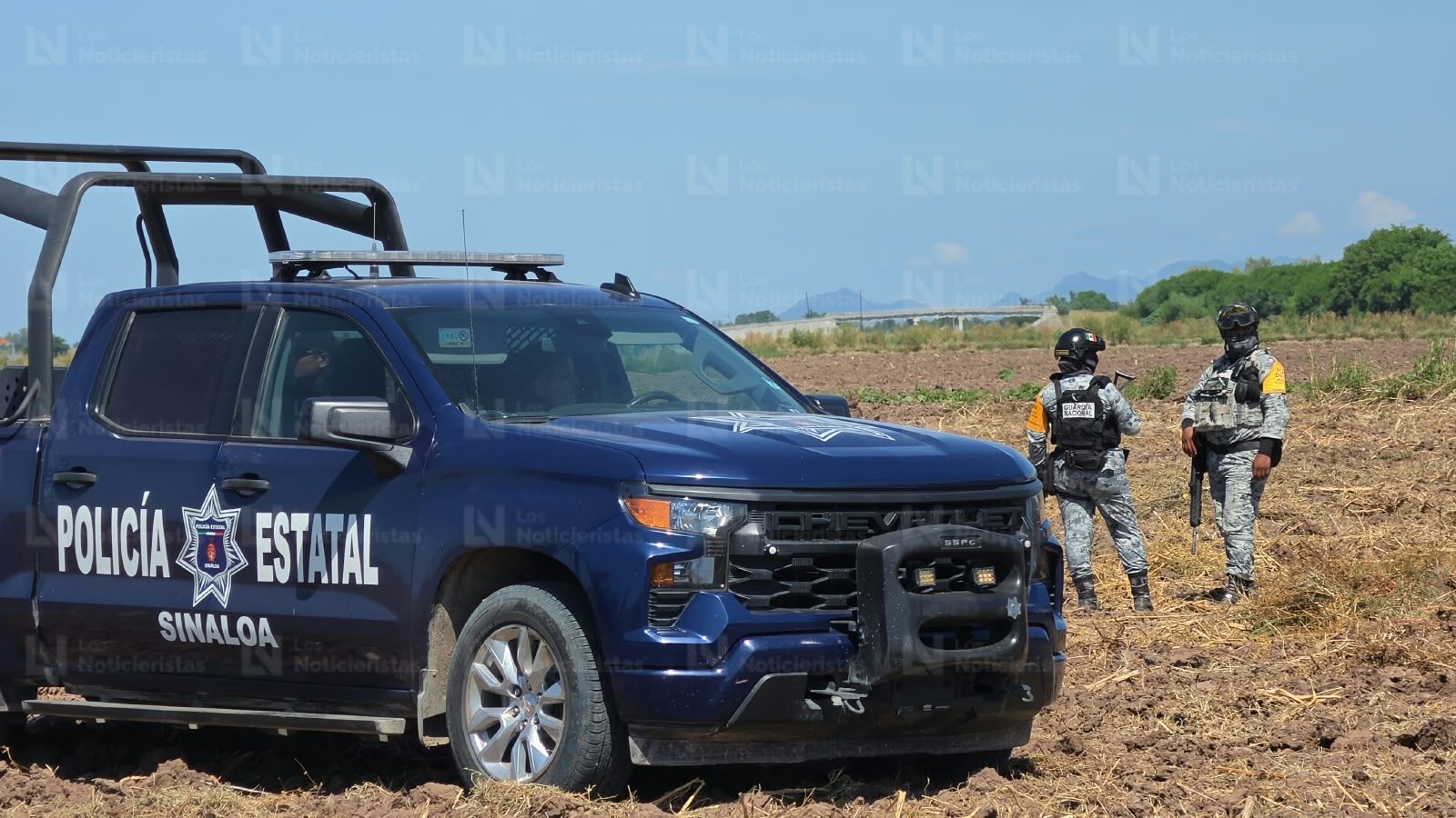 Encuentran fosa clandestina cerca del Campo Romero, Navolato,