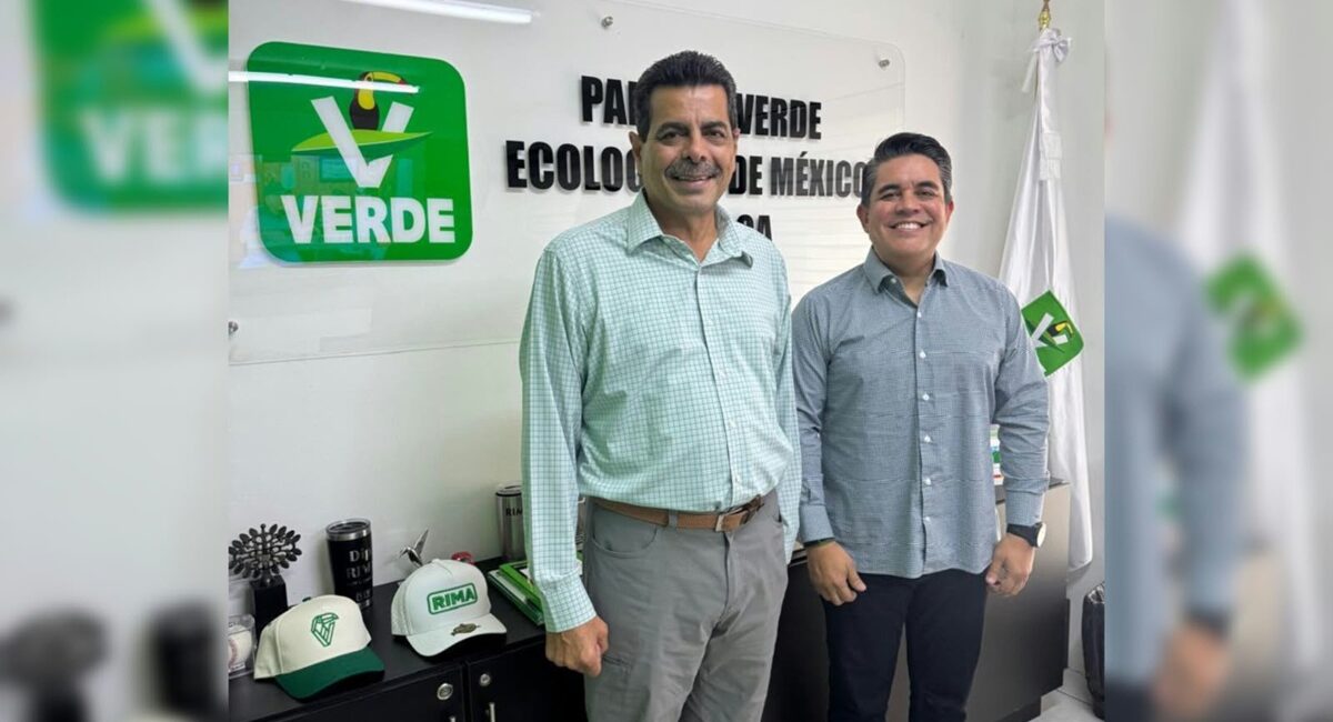 Se suma Antonio “Tony” Castañeda al Partido Verde Ecologista de México, en Sinaloa
