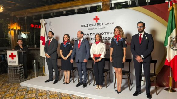 Francisco Villaburu Rodríguez asume la presidencia del Consejo Directivo de Cruz Roja Delegación Culiacán