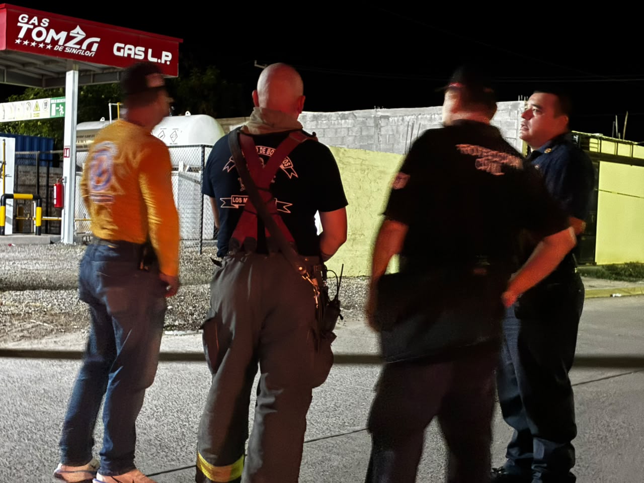 Fuga en gasera de la Col. 75, en Los Mochis