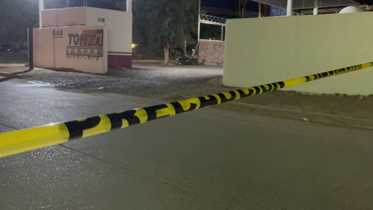 Fuga en gasera de la Col. 75, en Los Mochis