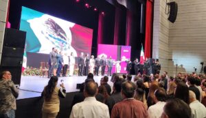 Gabinete municipal en Segundo Informe de Gobierno en Ahome