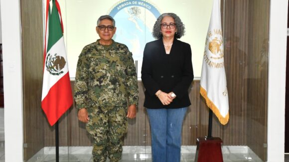 Marina y Graciela Domínguez acuerdan reforzar seguridad en Mazatlán para reactivar el desarrollo económico