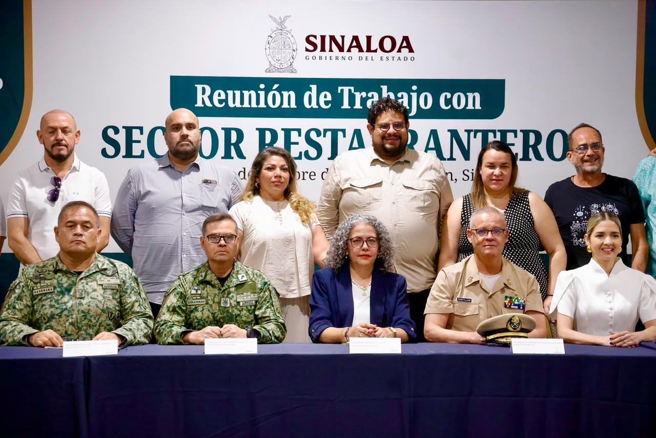 Graciela Domínguez sostiene encuentro con restauranteros en Mazatlán