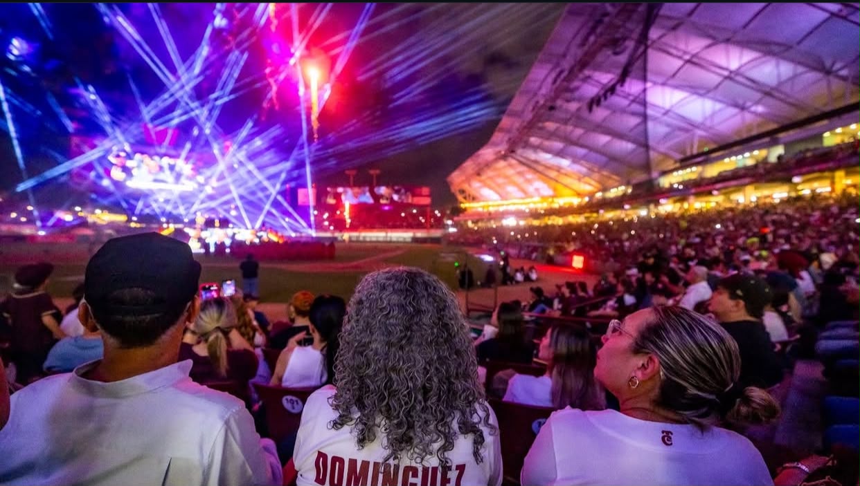 Graciela Domínguez en la inauguración de la temporada 2026-27 de la LMP