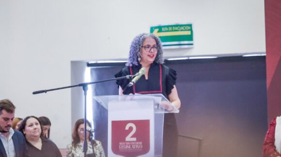 Graciela Domínguez reconoce trabajo de diputados y diputadas en el Segundo Informe Legislativo del grupo parlamentario de Morena