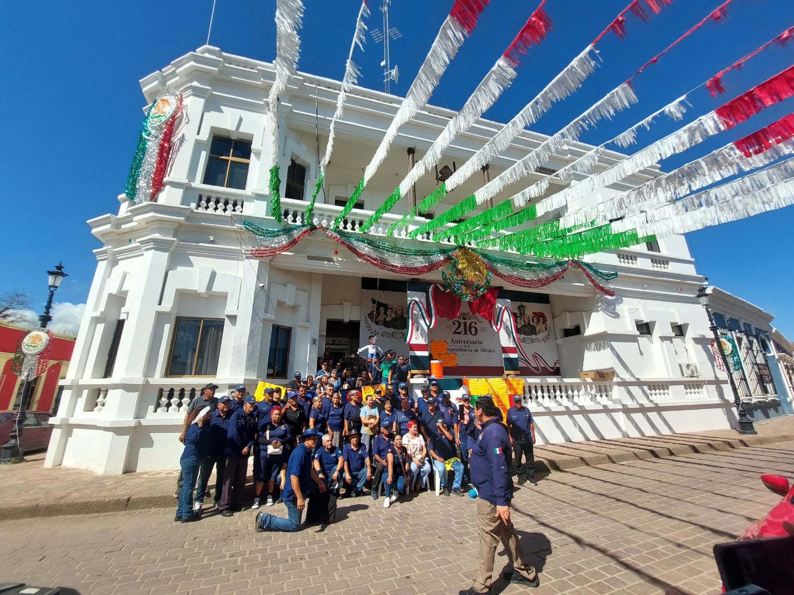 Guerreros Azules liberan el Ayuntamiento de Mocorito tras acuerdos